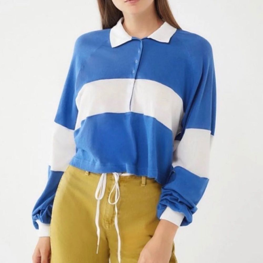 Urban Outfitters long sleeve polo shirt SP